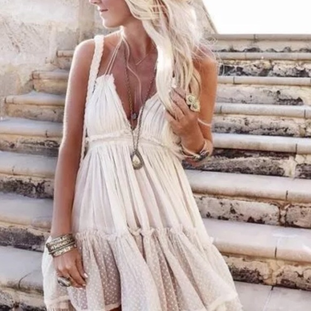 Free People 100 degrees mini dress
